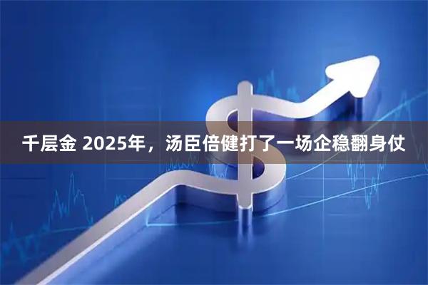 千层金 2025年，汤臣倍健打了一场企稳翻身仗